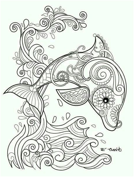 coloriage de dauphin mandala epingle par anne marie brisson sur mandalas