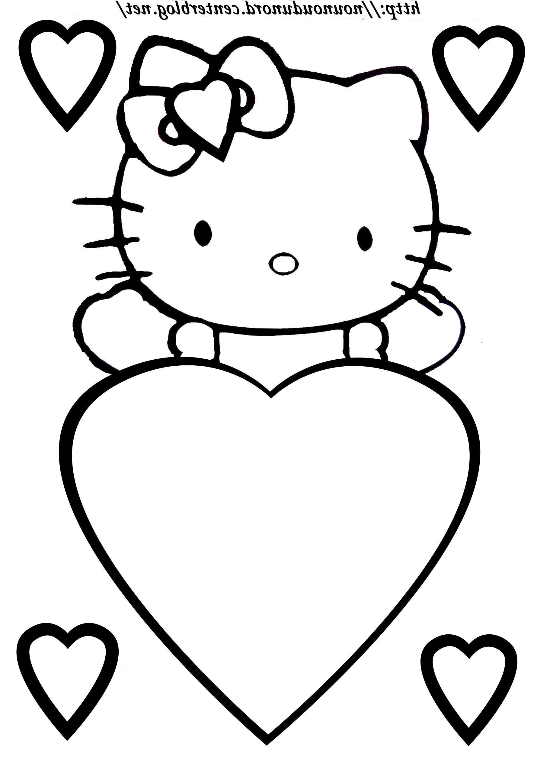 1571 coloriage coeur hello kitty dessine par nounoudunord