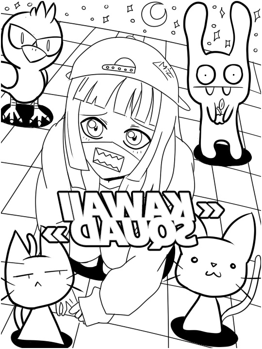 image=mangas coloriage manga kawaii squad 1