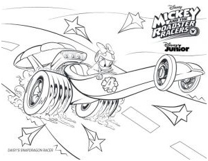 coloriage mickey top depart impressionnant collection les 104 meilleures images du tableau mickey and the roadster
