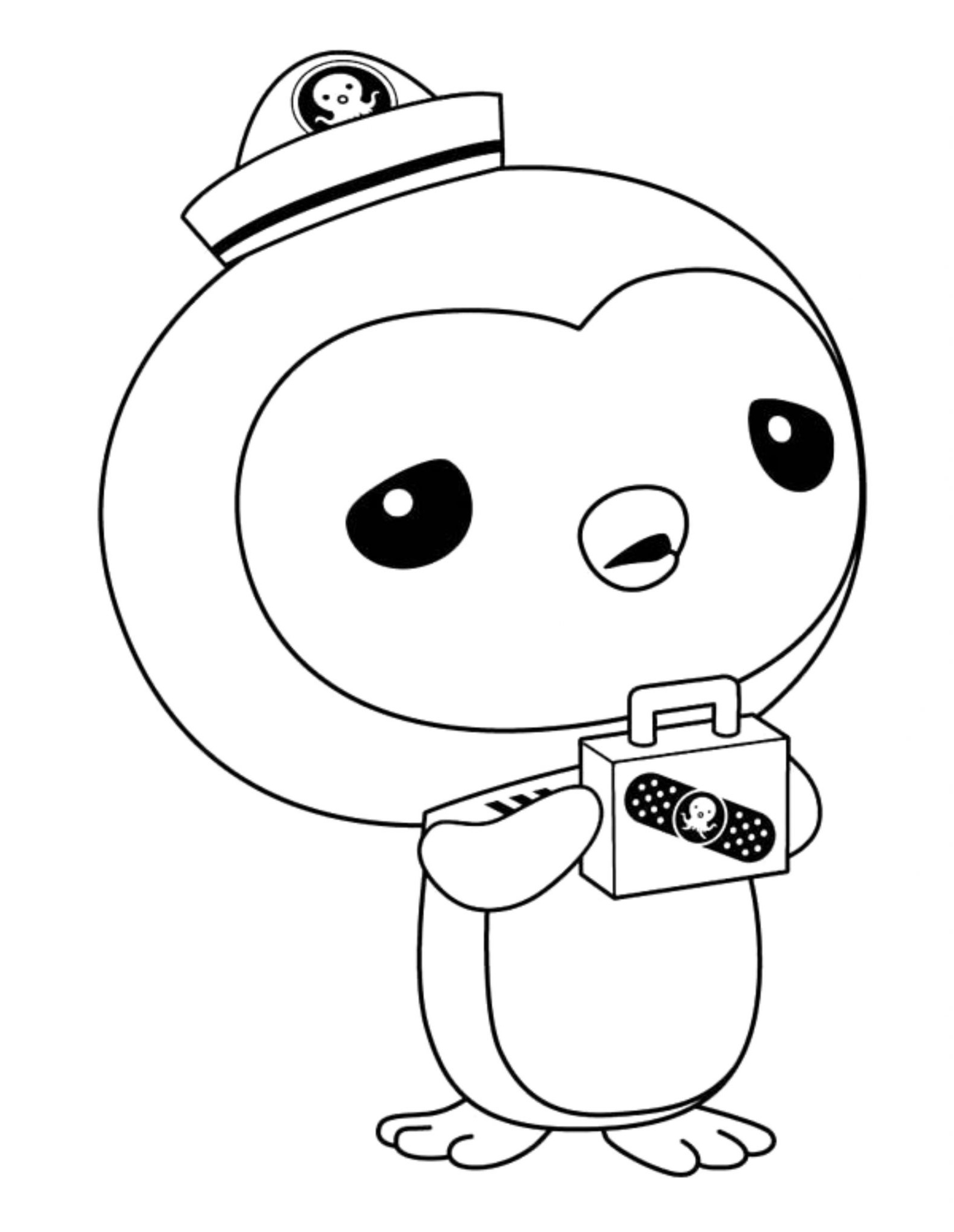 octonauts coloring pages kids activity