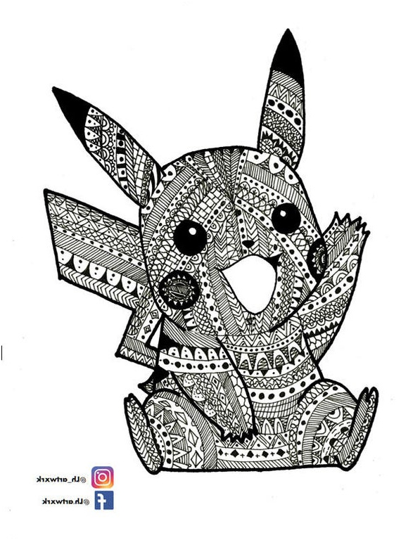 aztec mandala pokemon pikachu