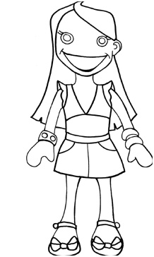 sister coloring pages