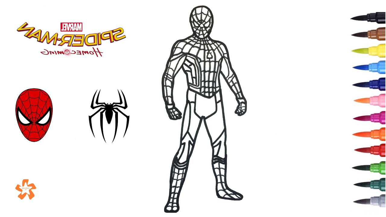 lego spiderman home ing coloring pages