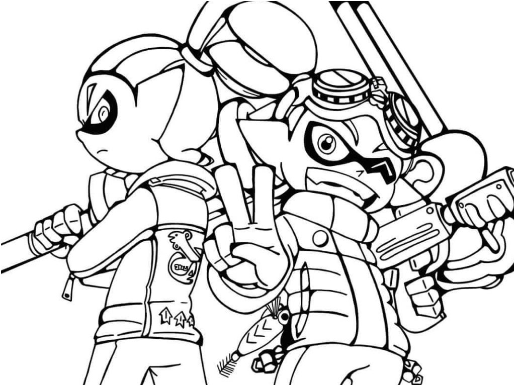 splatoon 2 coloring pages