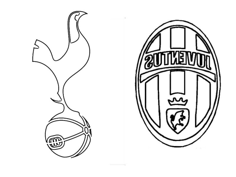 desenhos para colorir id 5994 liga dos campeoes da uefa 2018 juventus football club tottenham hotspur fc