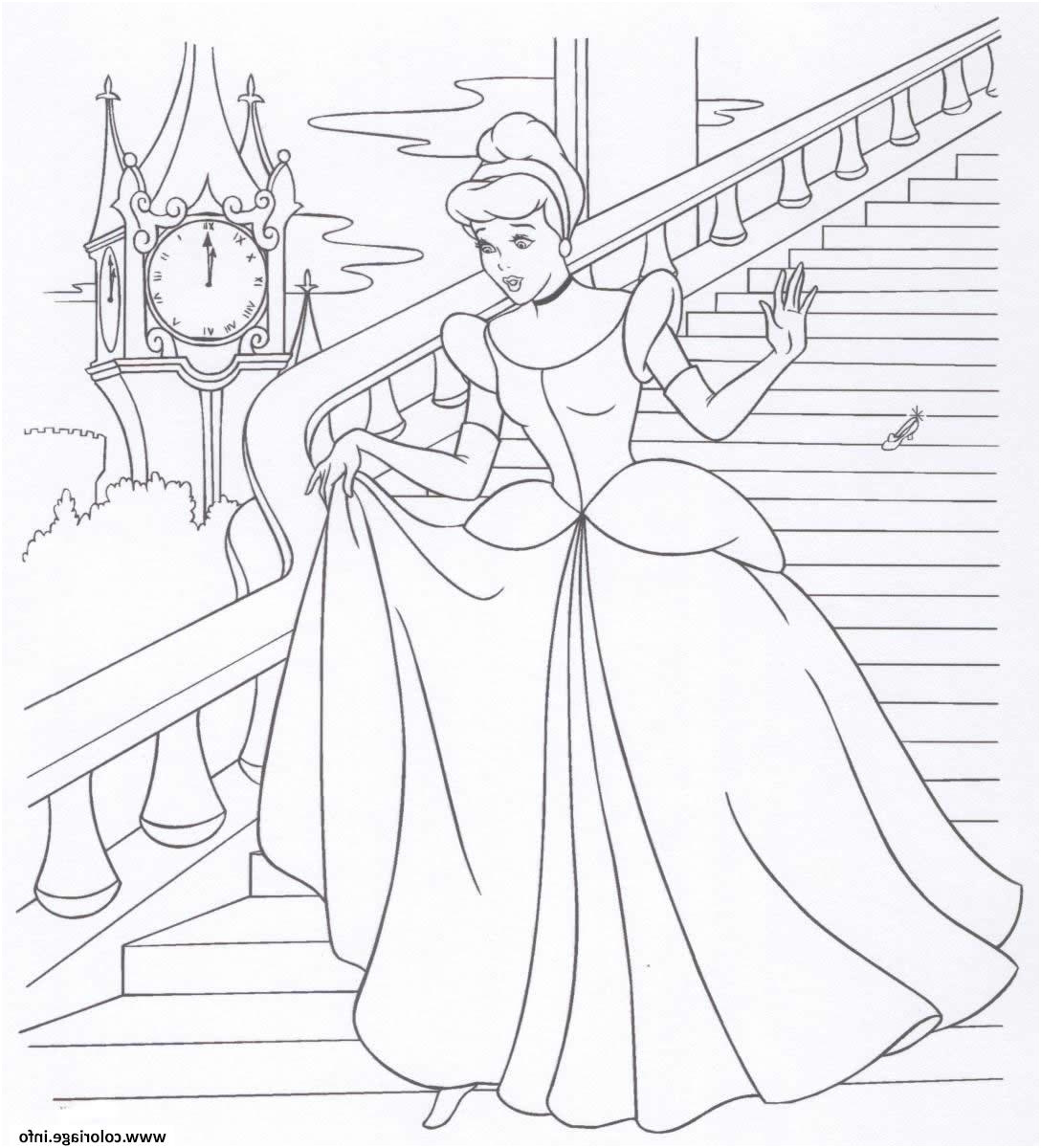 cendrillon princesse 18 coloriage dessin